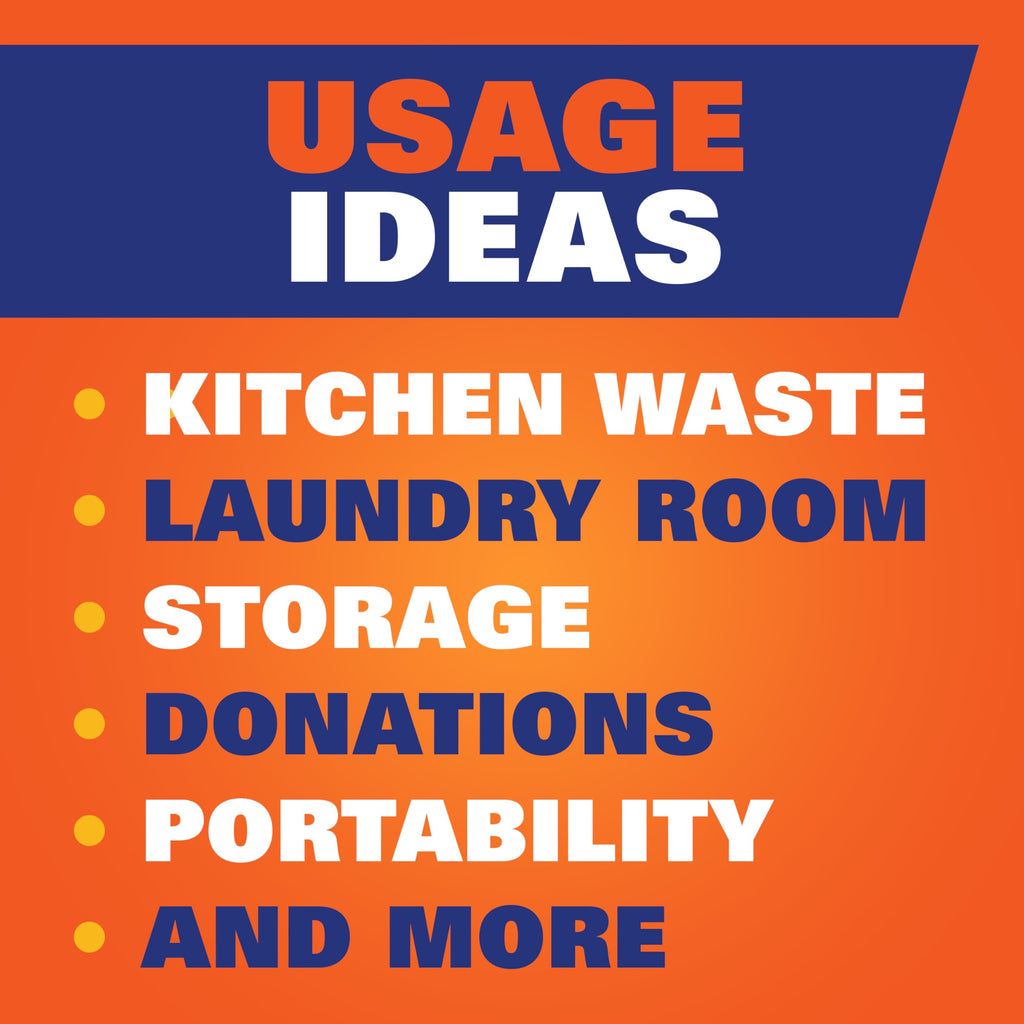 13G Tall Kitchen Trash Bags, White, Unscented, 90ct A289684