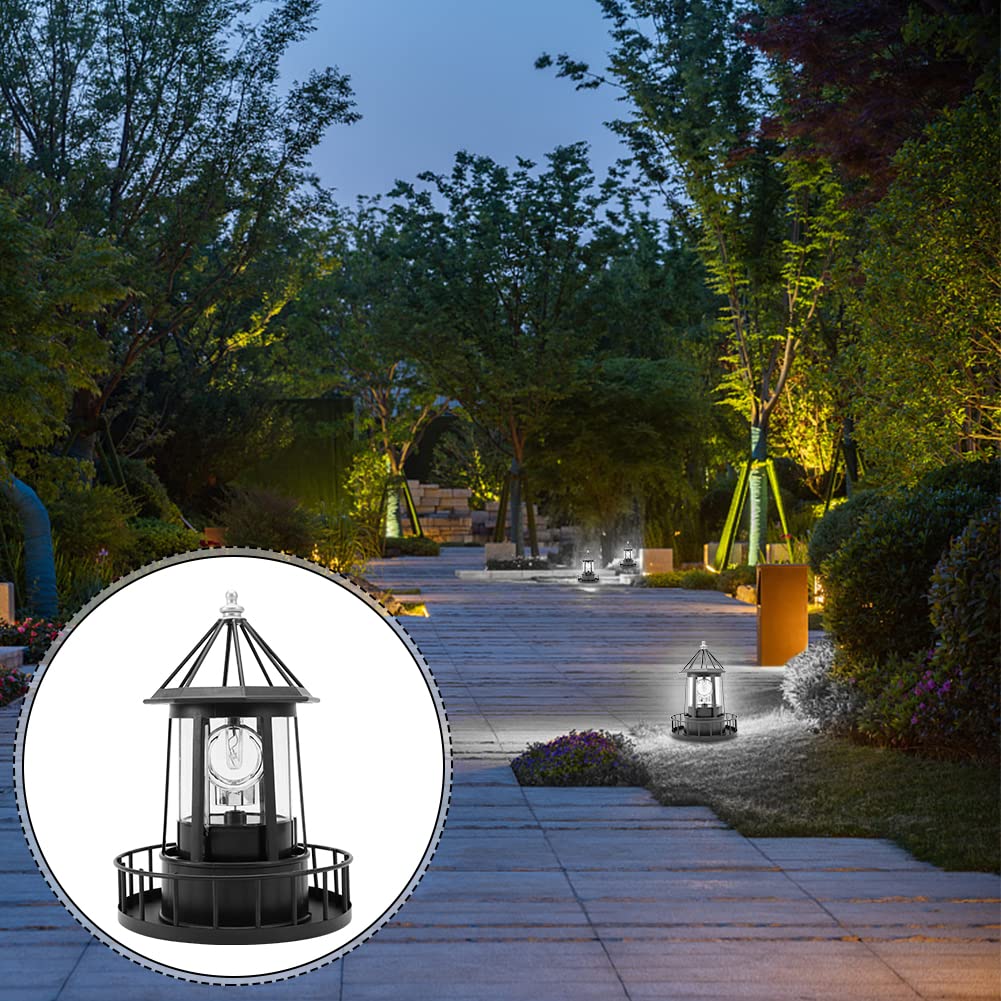 Solar Powered LED Lighthouse K3674