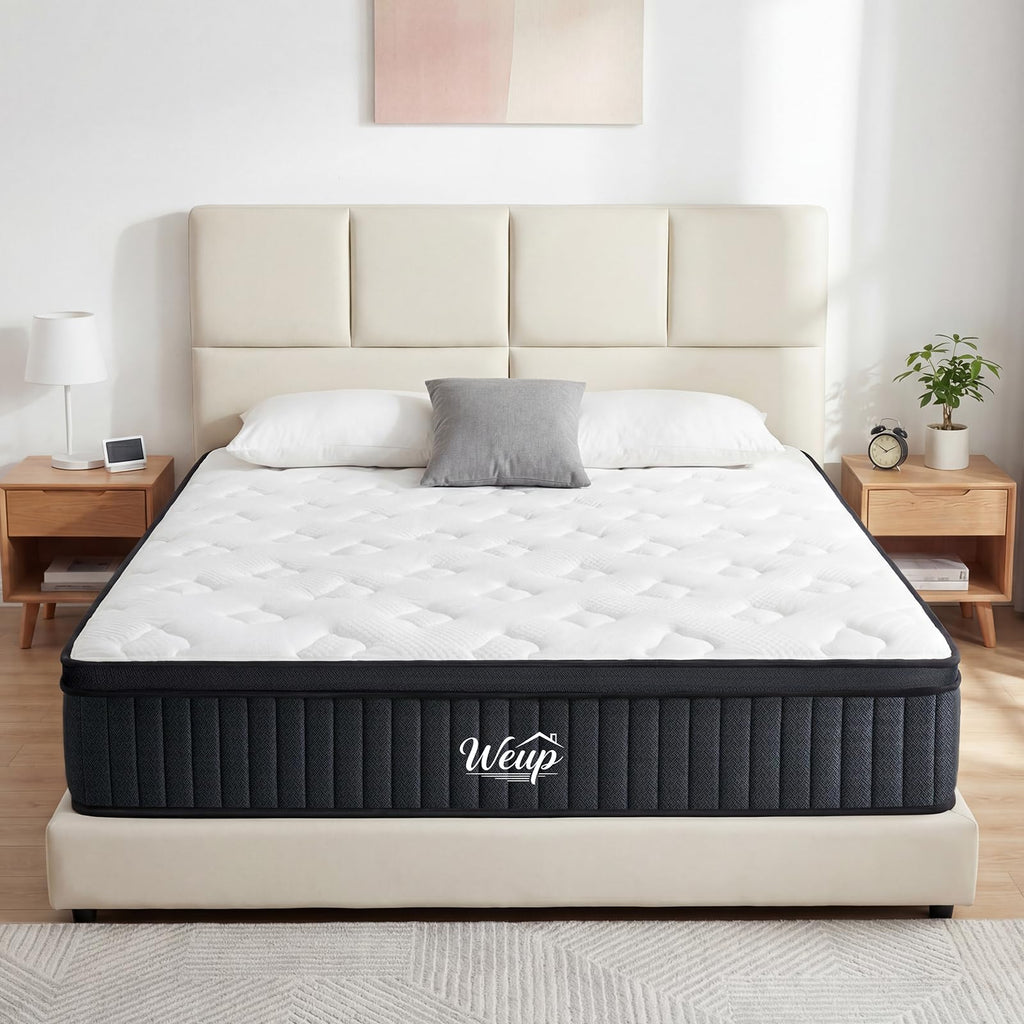 Full Size 12 Inch Firm Hybrid Memory Foam Mattress in a Box A25452