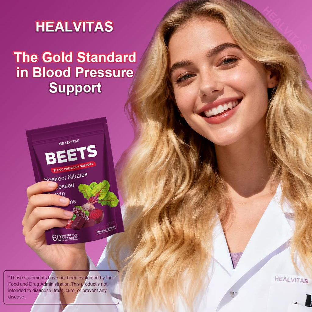 Blood Pressure Support Soft Chews, 60 Count Y608195