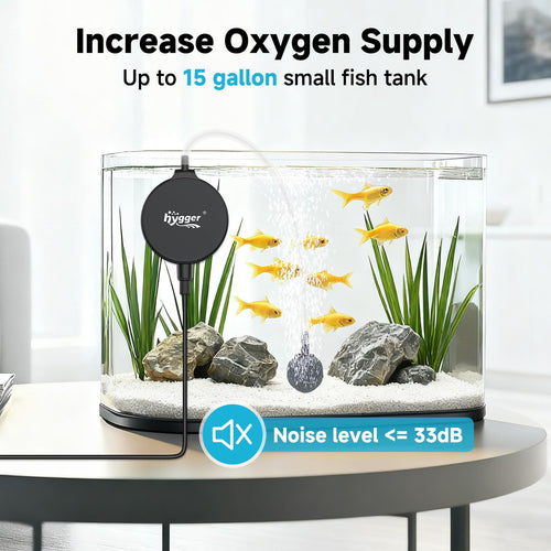 1.5 Watt Mini Aquarium Air Pump with Air Stone Tubing B634