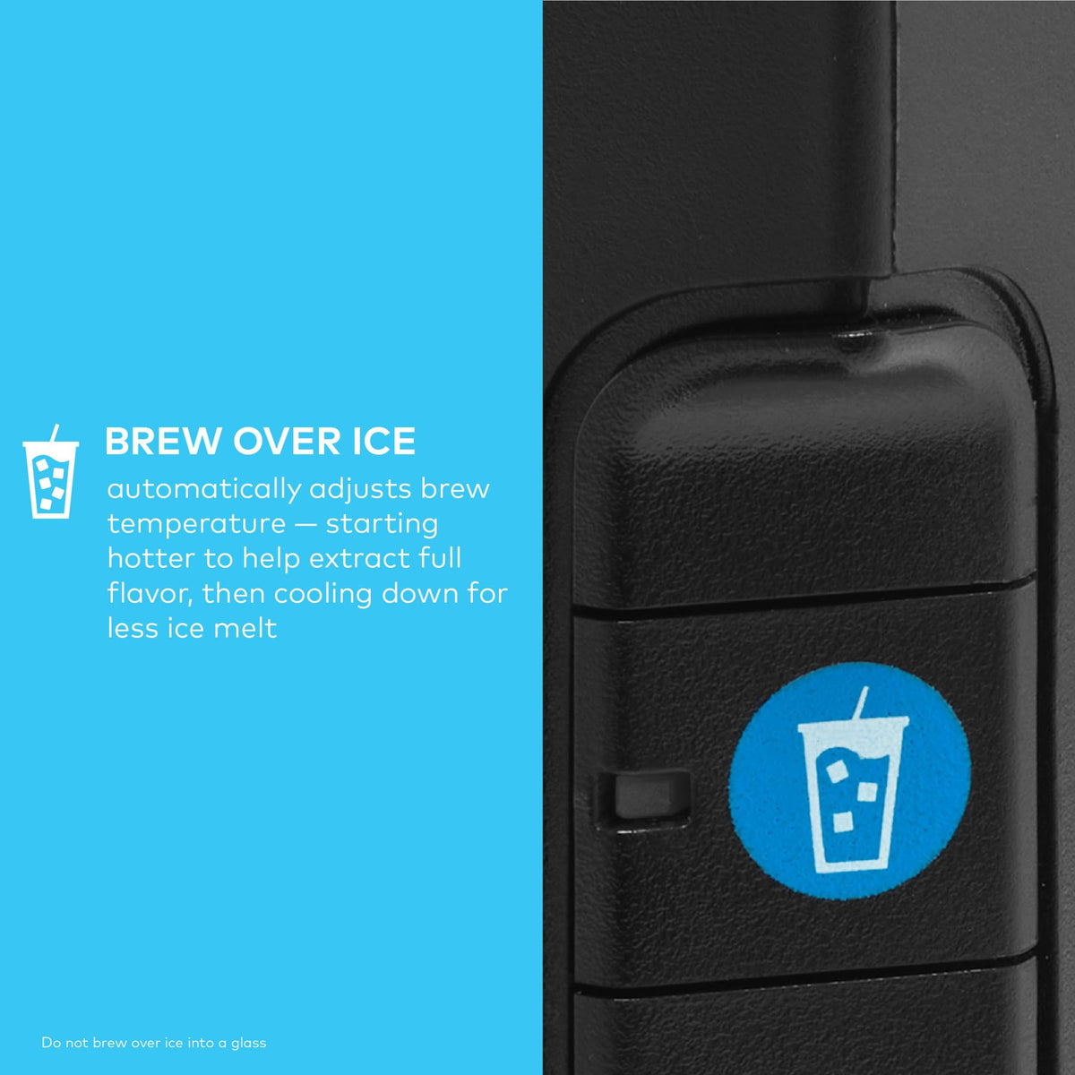 Single Serve Coffee Maker and Frother, 3 Brew Sizes, Black N638161