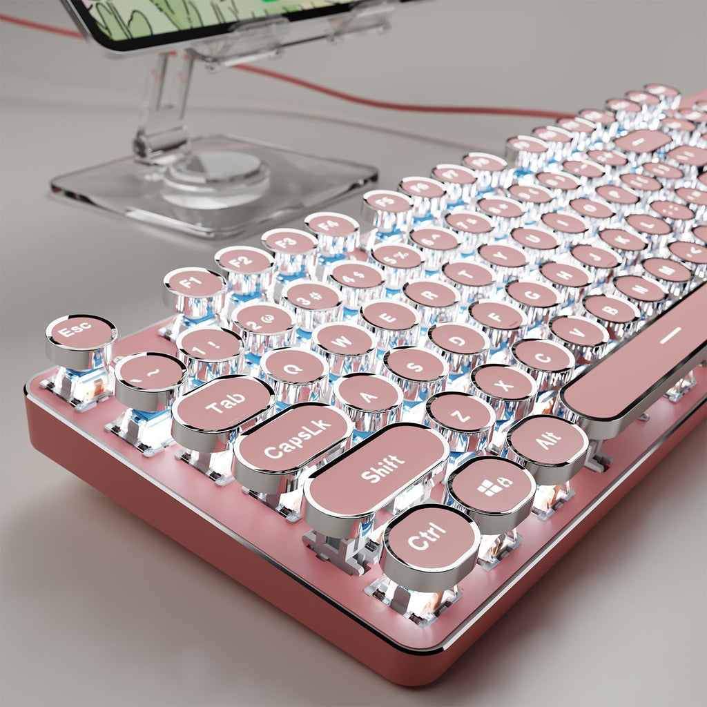 Wired Mechanical Keyboard with White Backlit P3252