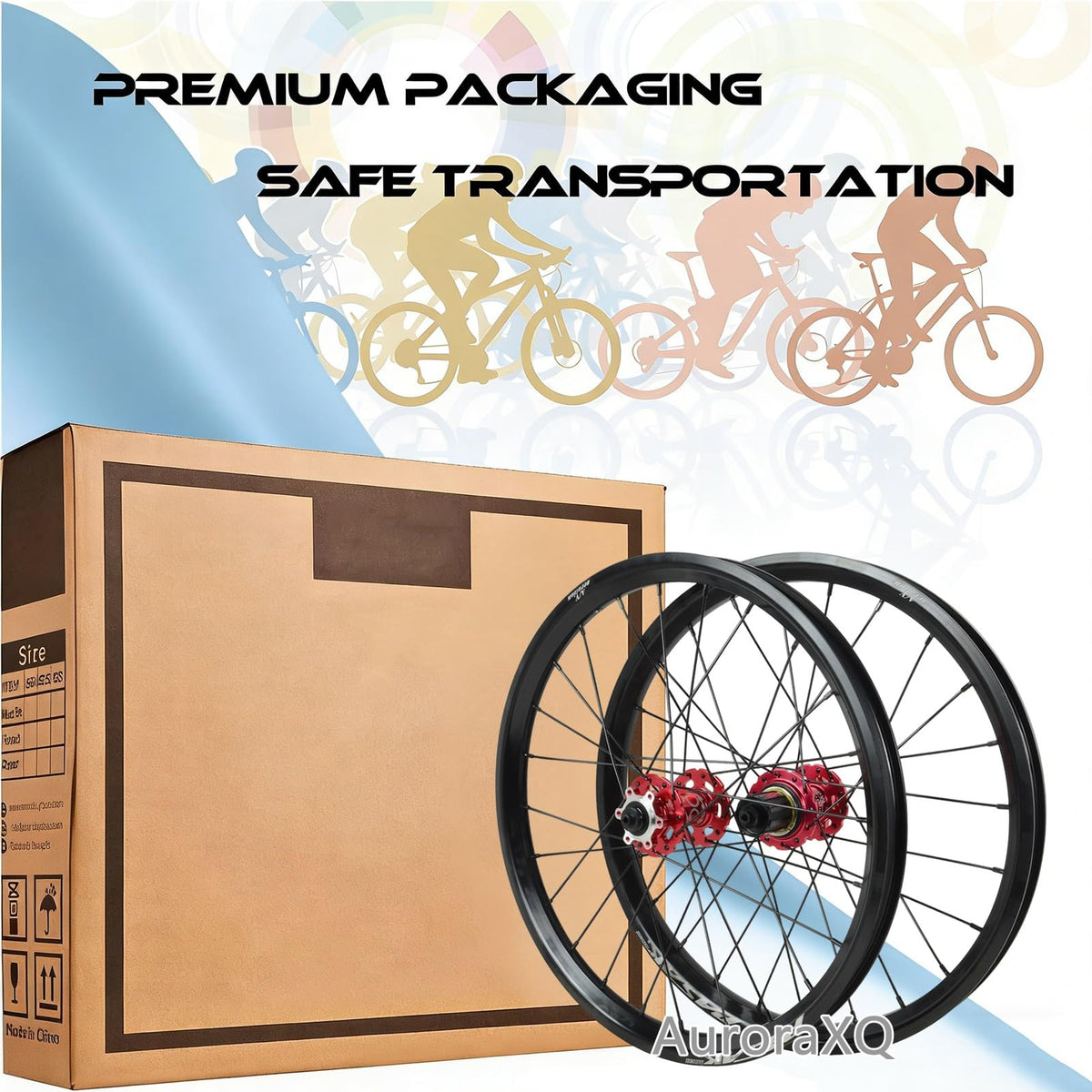 20 Inch MTB Wheelset HG 7-12 Speed Disc Brake Mountain Bike Wheel X816217