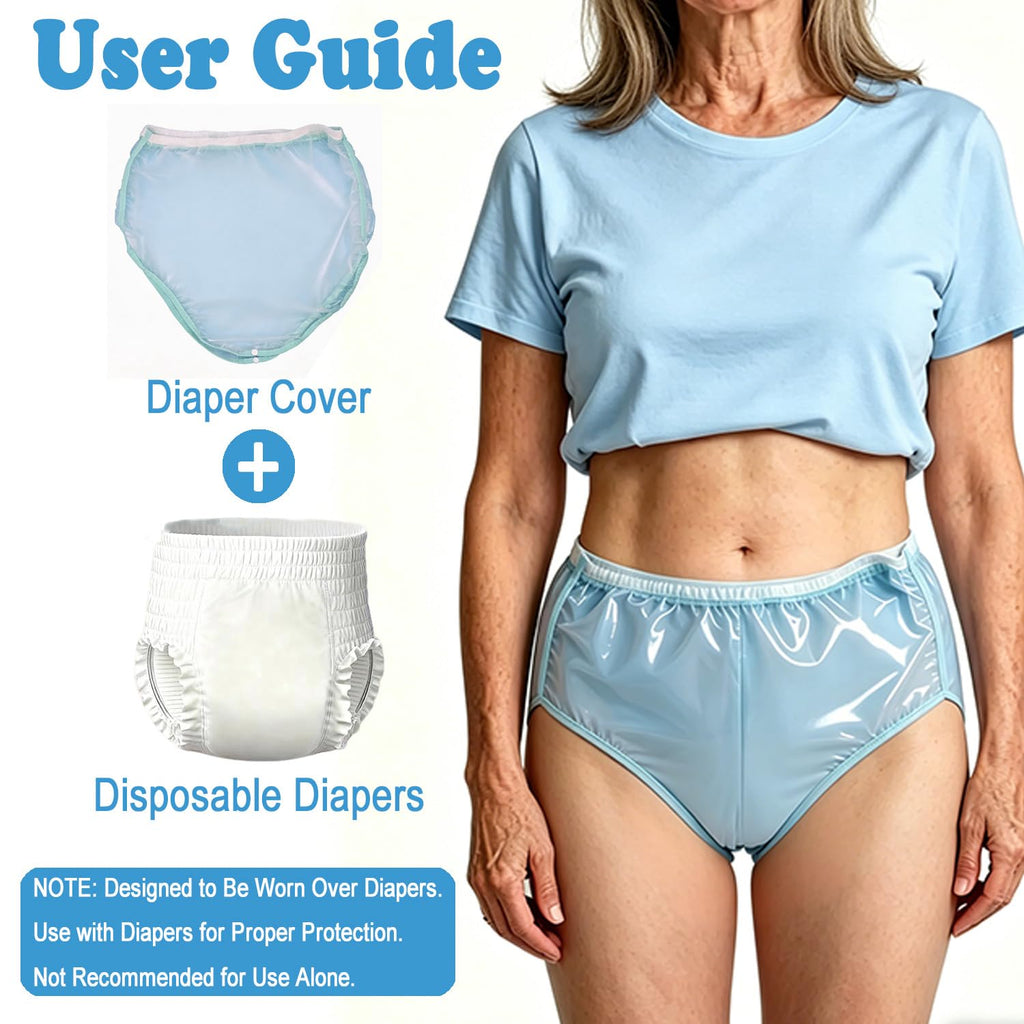 Plastic Waterproof Incontinence Underwear Size XL S5468
