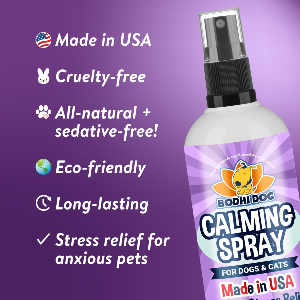 Lavender Calming Spray for Dogs & Cats 8 oz W97526