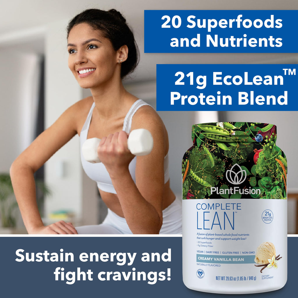 Plant Based Protein Powder Vanilla 1.85 lb Q801