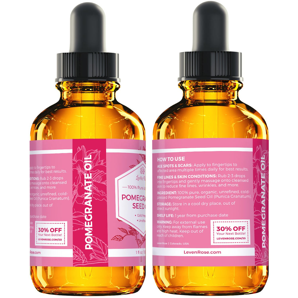 Organic Pomegranate Seed Oil 1 oz N640