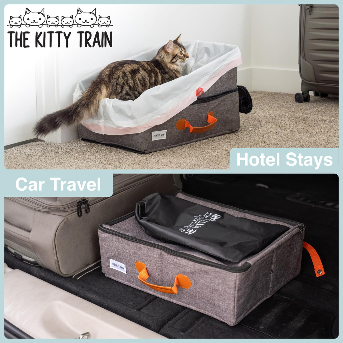 Travel Litter Box for Cats U6615
