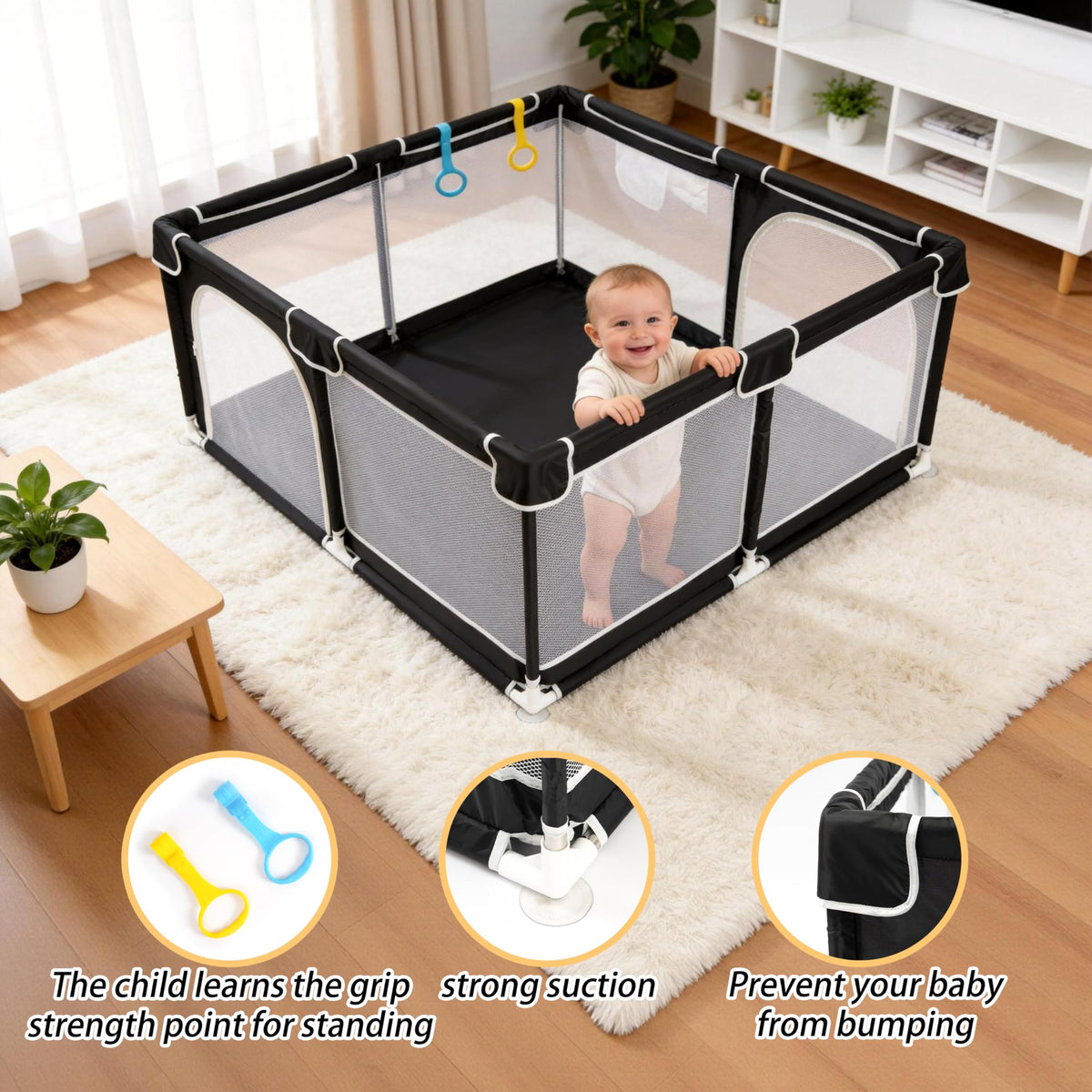 50x50 Breathable Mesh Baby Playpen G516