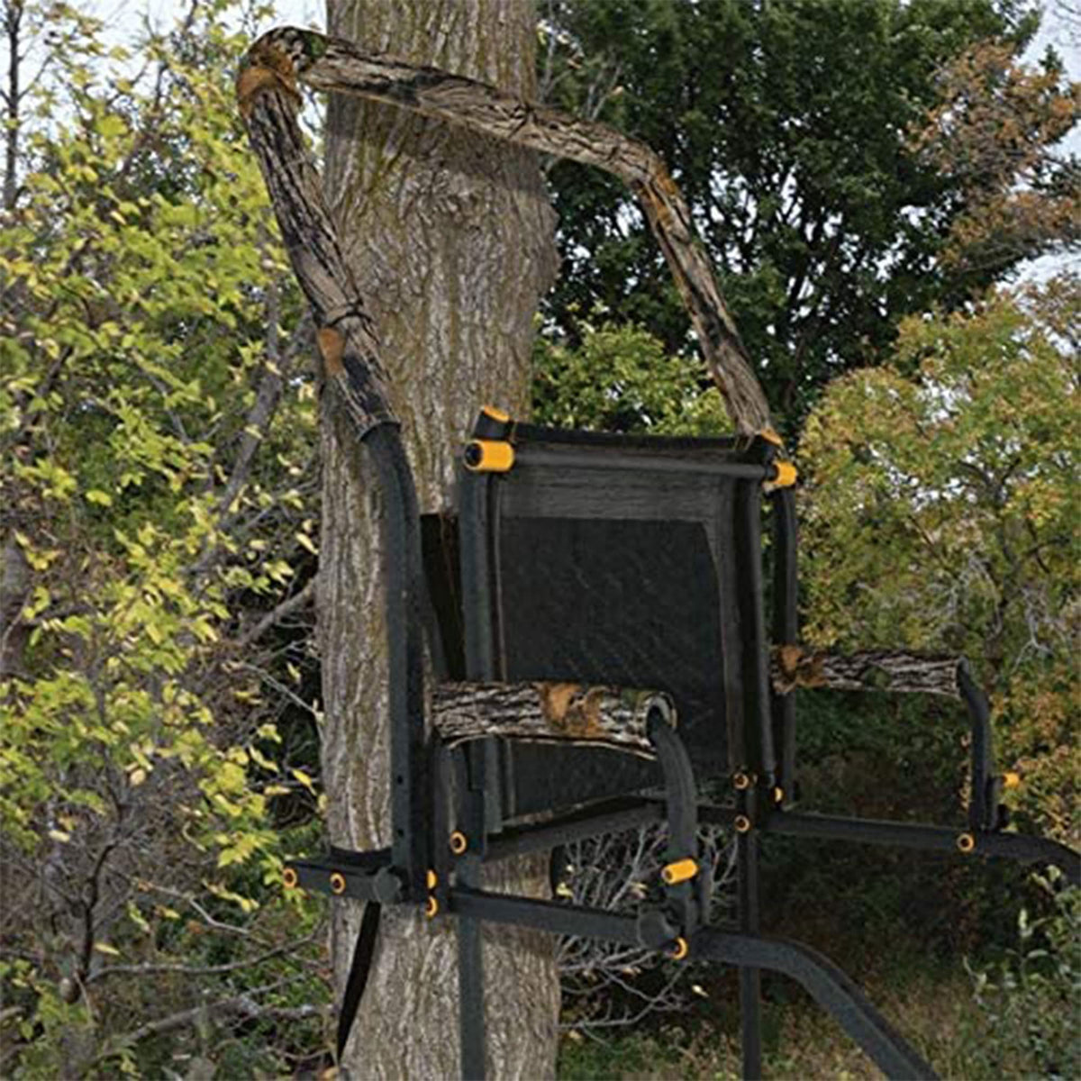 Adjustable 17 ft 1-Person Ladder Tree Stand F922755