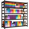 5 Tier Adjustable Wooden Bookshelf X258514