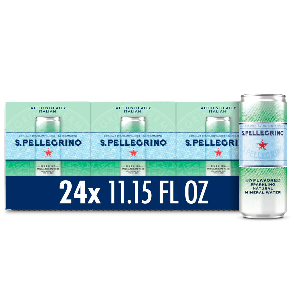 Sparkling Natural Mineral Water 11.15 Fl. Oz (Pack of 24) S886