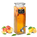 80 oz Glass Drink Dispenser with Spigot U214899