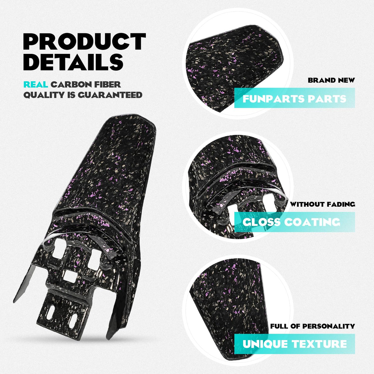 Carbon Fiber Rear Fender I271