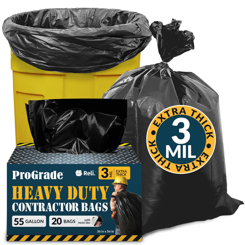 55 Gallon Heavy Duty Trash Bags N848309