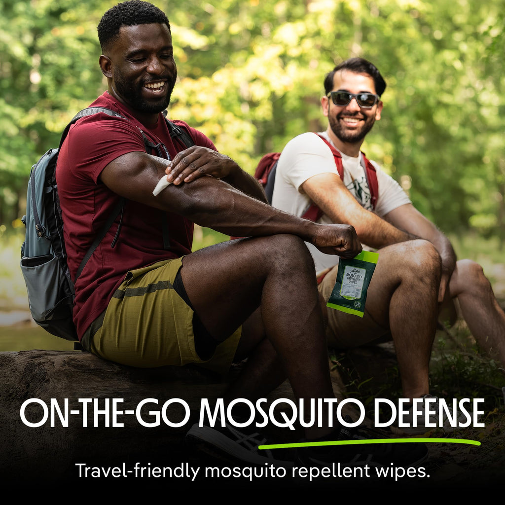 Plant-Based Mosquito Repellent Wipes 10 Count Pack of 3 W44090