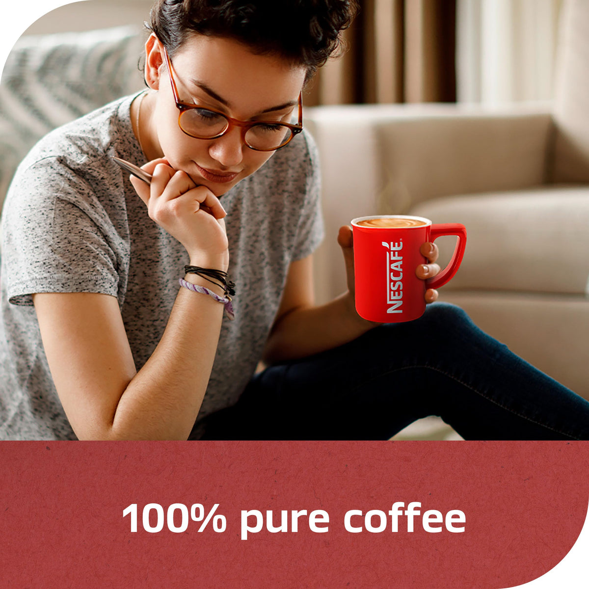 Dark Roast Instant Coffee 14.1 oz Y254