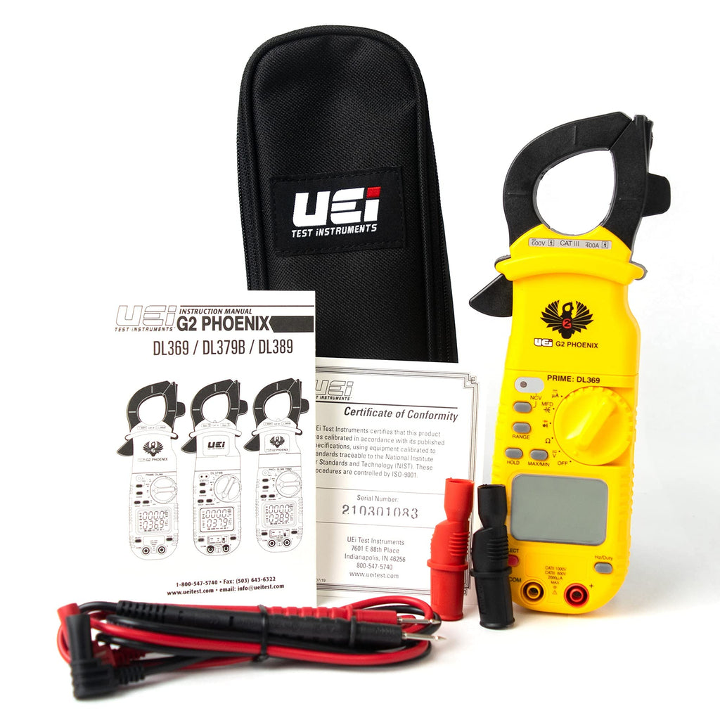 Digital Clamp Meter HVAC Auto-Ranging 4000 Counts G638935