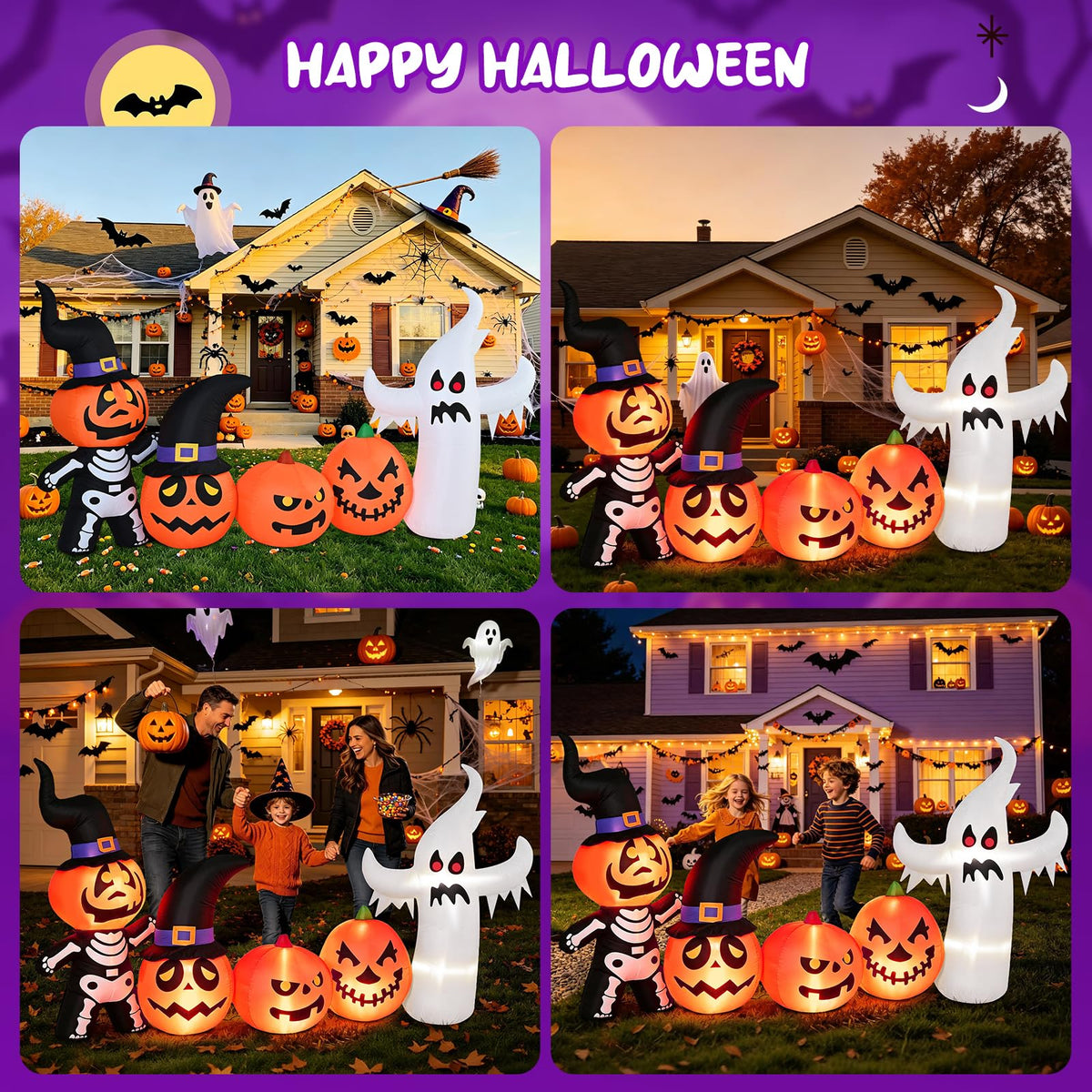 8FT Inflatable Halloween Decoration V423