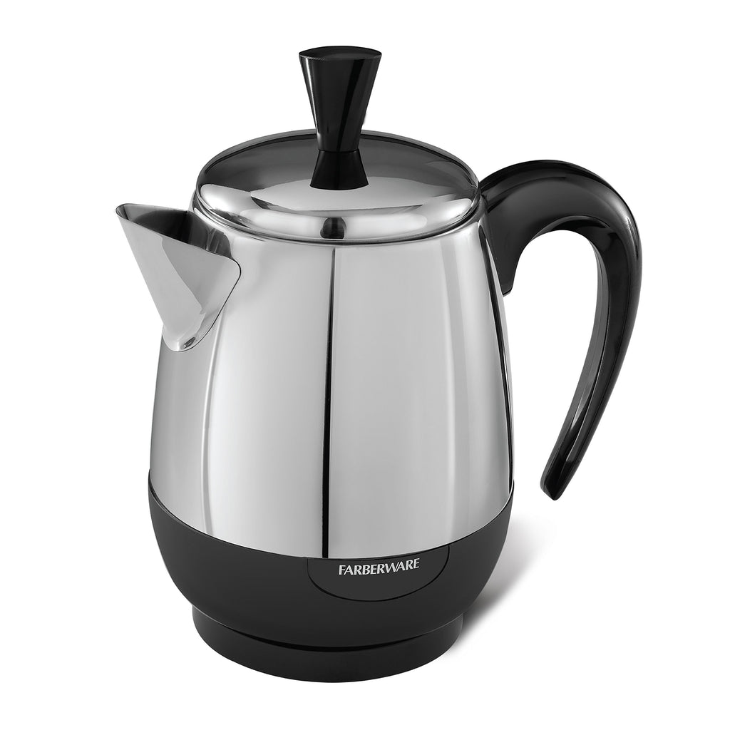 4-Cup Stainless Steel Coffee Percolator U441778