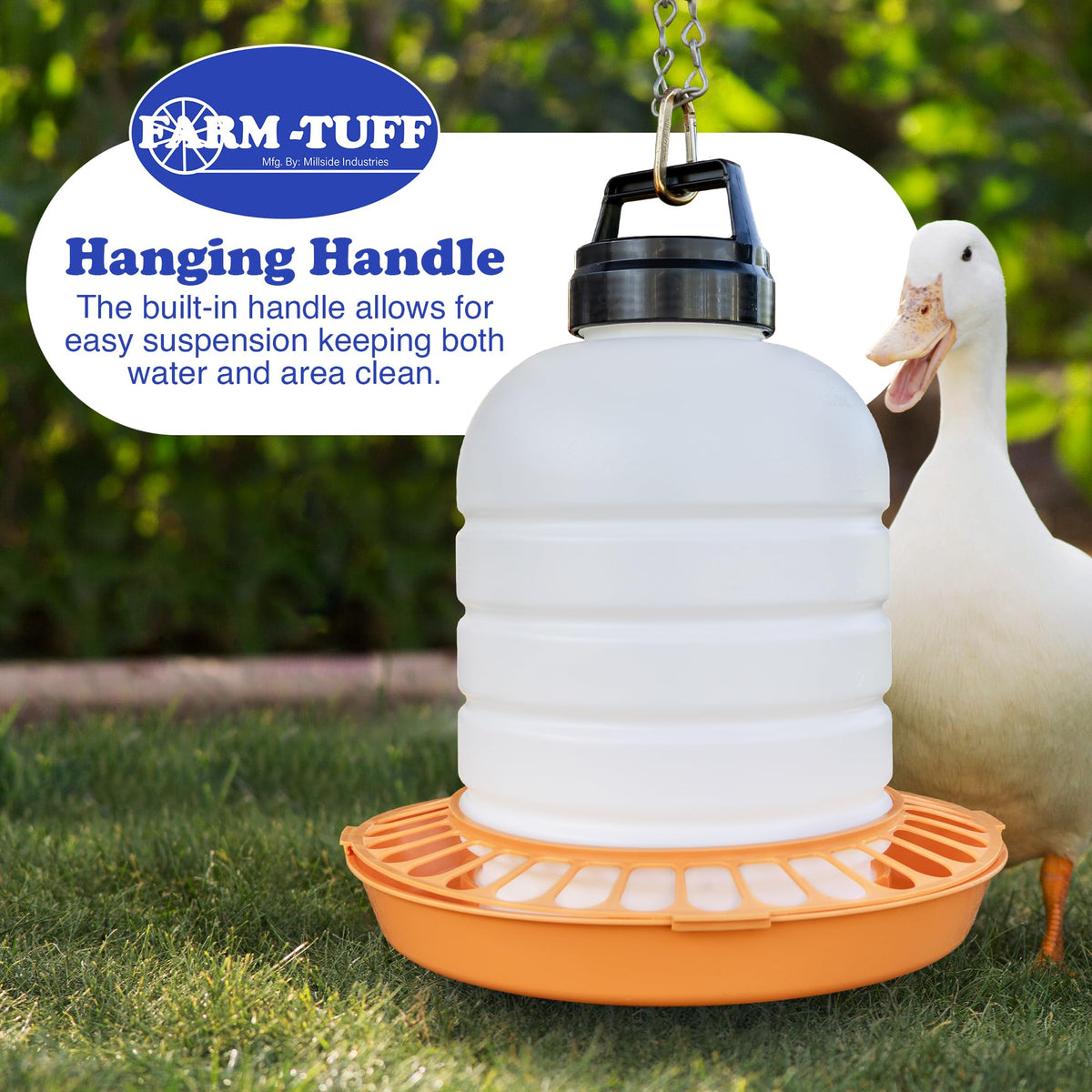 5 Gallon BPA-Free Plastic Poultry Waterer H6851