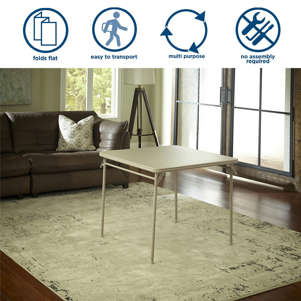 34" Square Folding Card Table J10876