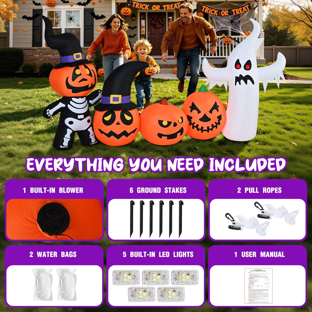 8FT Inflatable Halloween Decoration V423