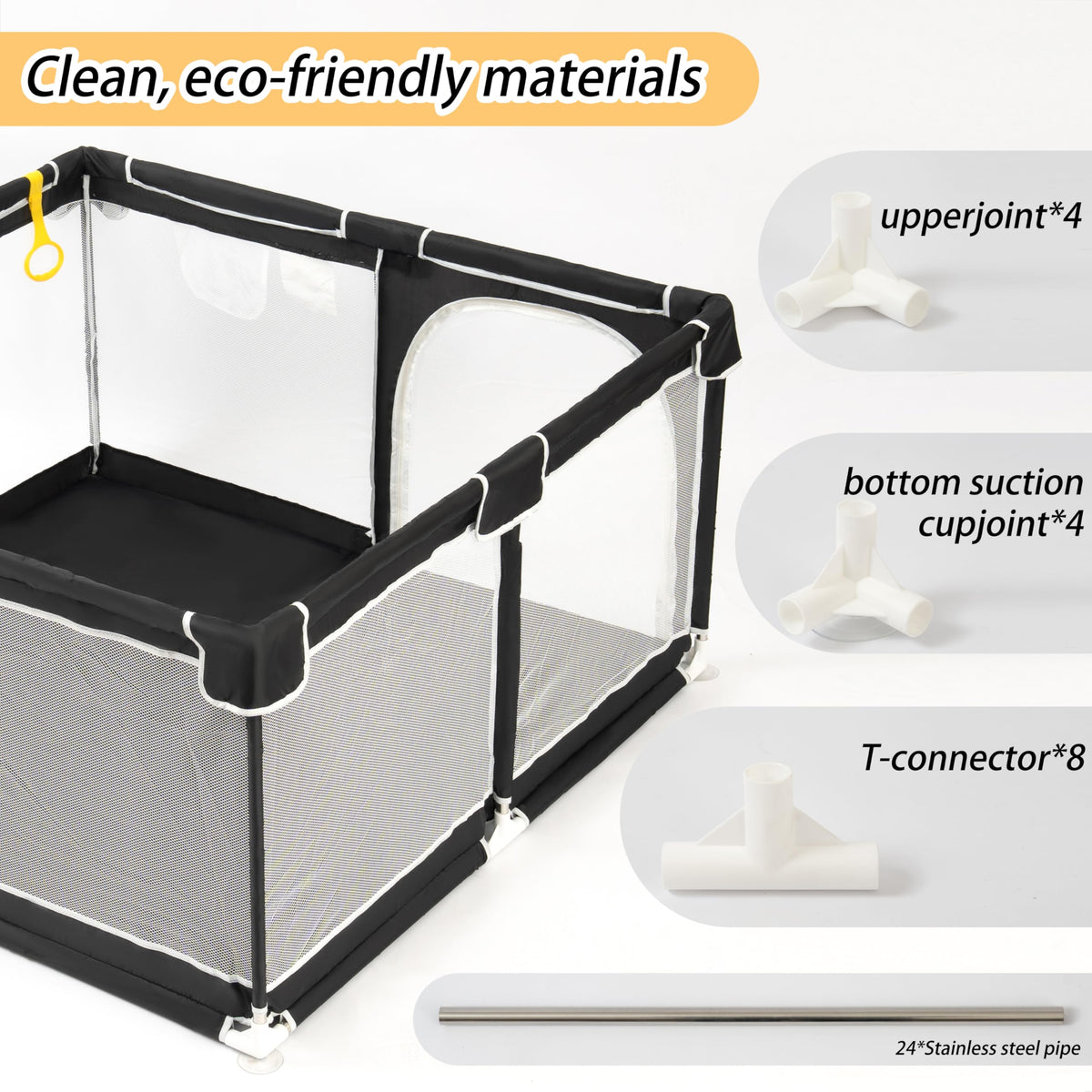 50x50 Breathable Mesh Baby Playpen G516