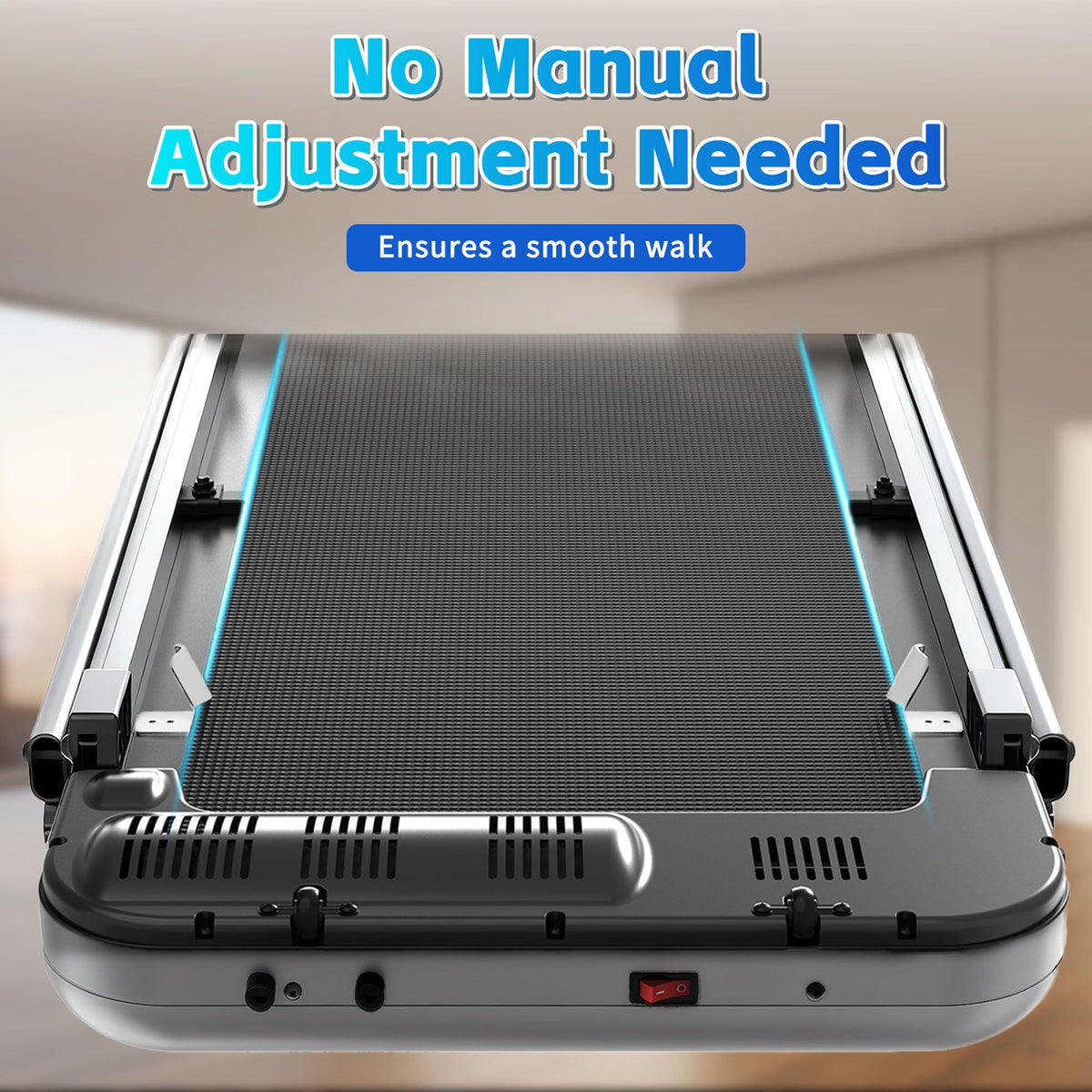 3 in 1 Compact Under Desk Treadmill with Handle Bar A994