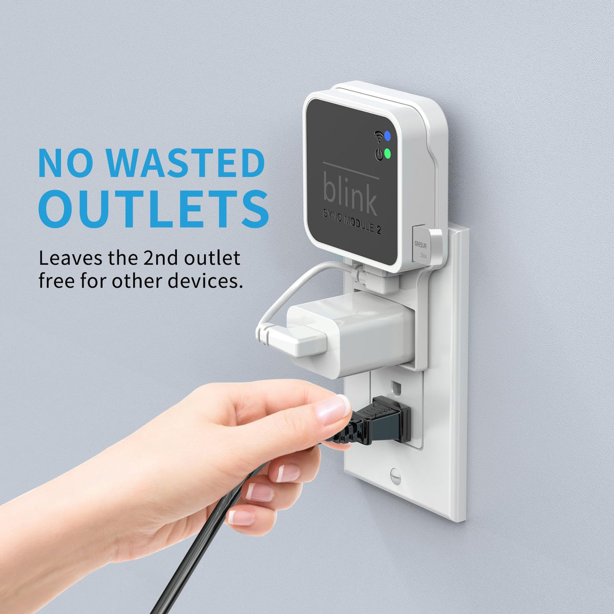 256GB USB Flash Drive with Outlet Wall Mount F2843