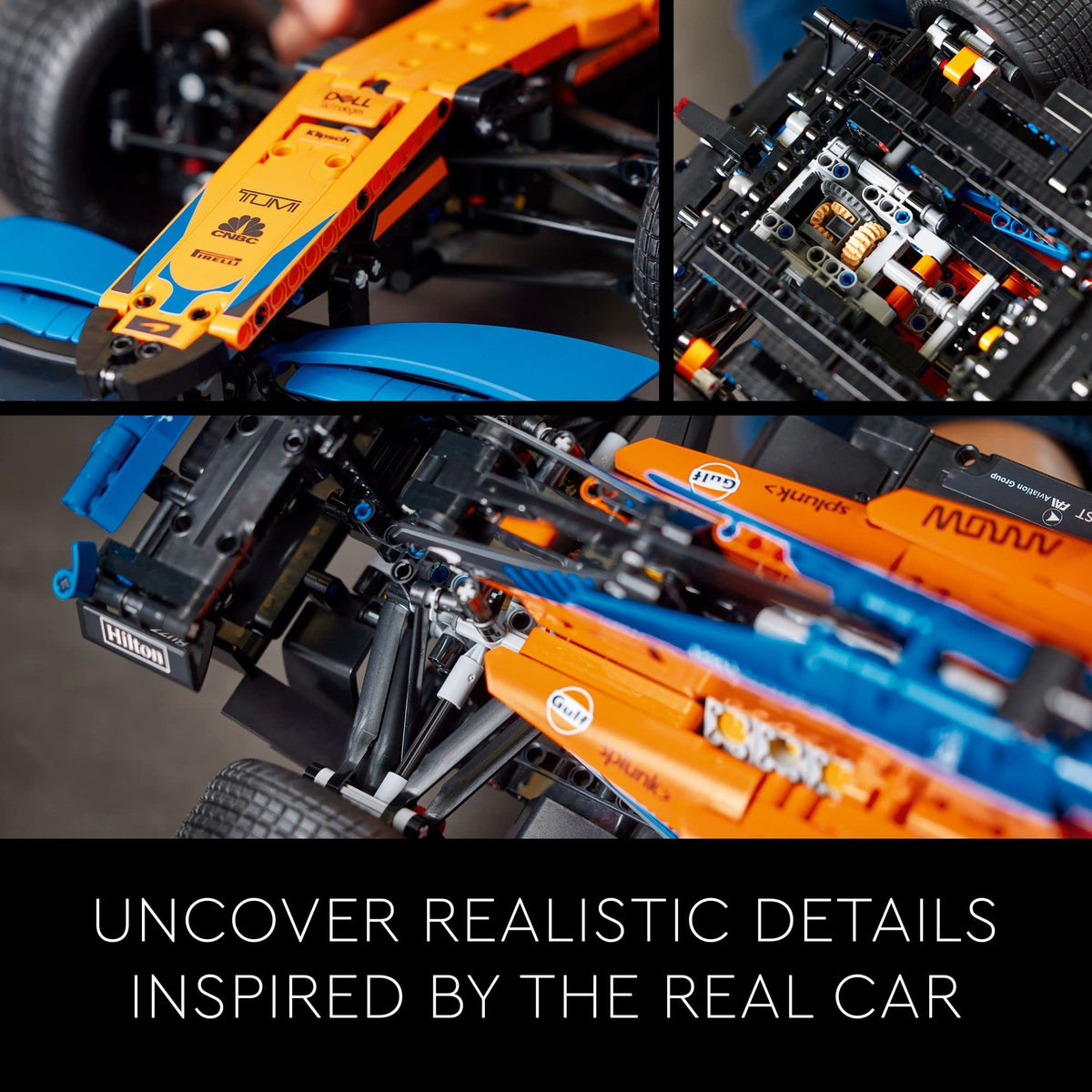 Technic Formula 1 Race Car Model Building Kit V4999