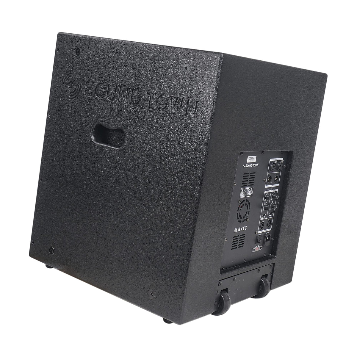 2000W 18" Powered PA Subwoofer with 4" Voice Coil, Black D716