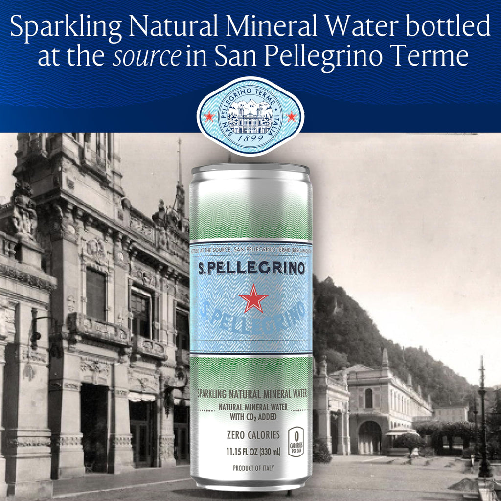 Sparkling Natural Mineral Water 11.15 Fl. Oz (Pack of 24) S886
