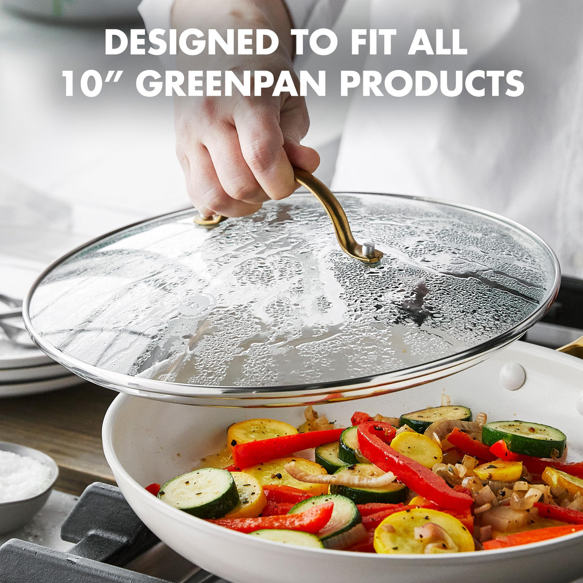 10" Tempered Glass Lid for Cookware D126695