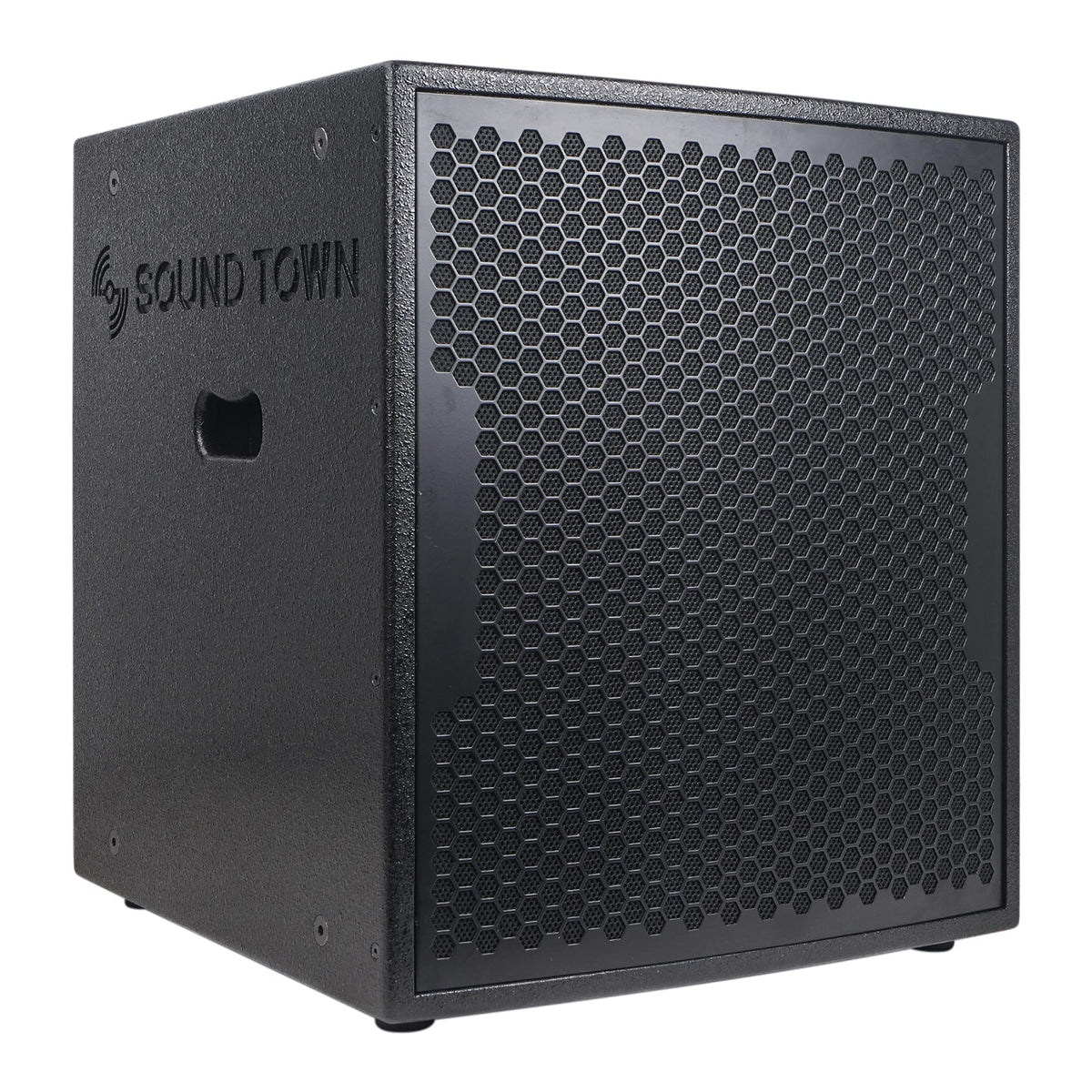 2000W 18" Powered PA Subwoofer with 4" Voice Coil, Black D716
