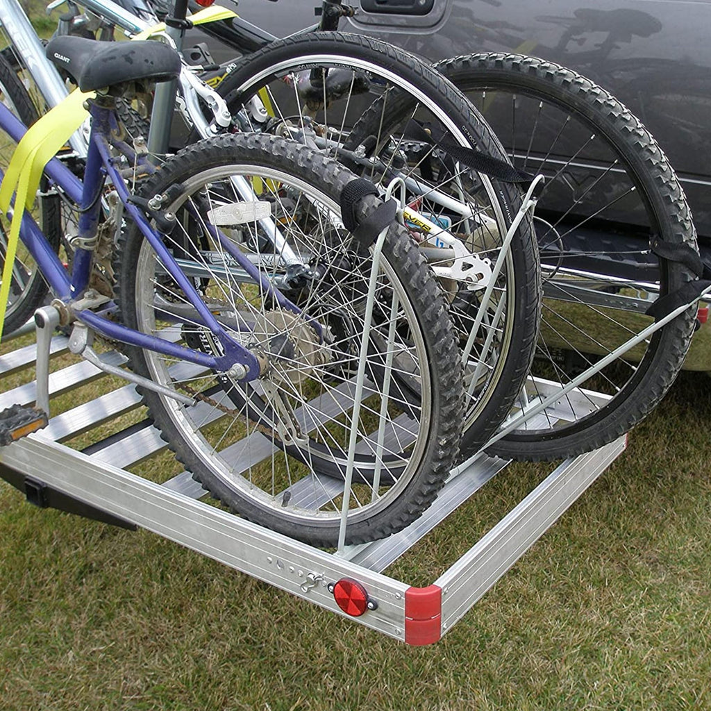 500 lb Aluminum 2-in-1 Hitch Cargo Carrier J6961