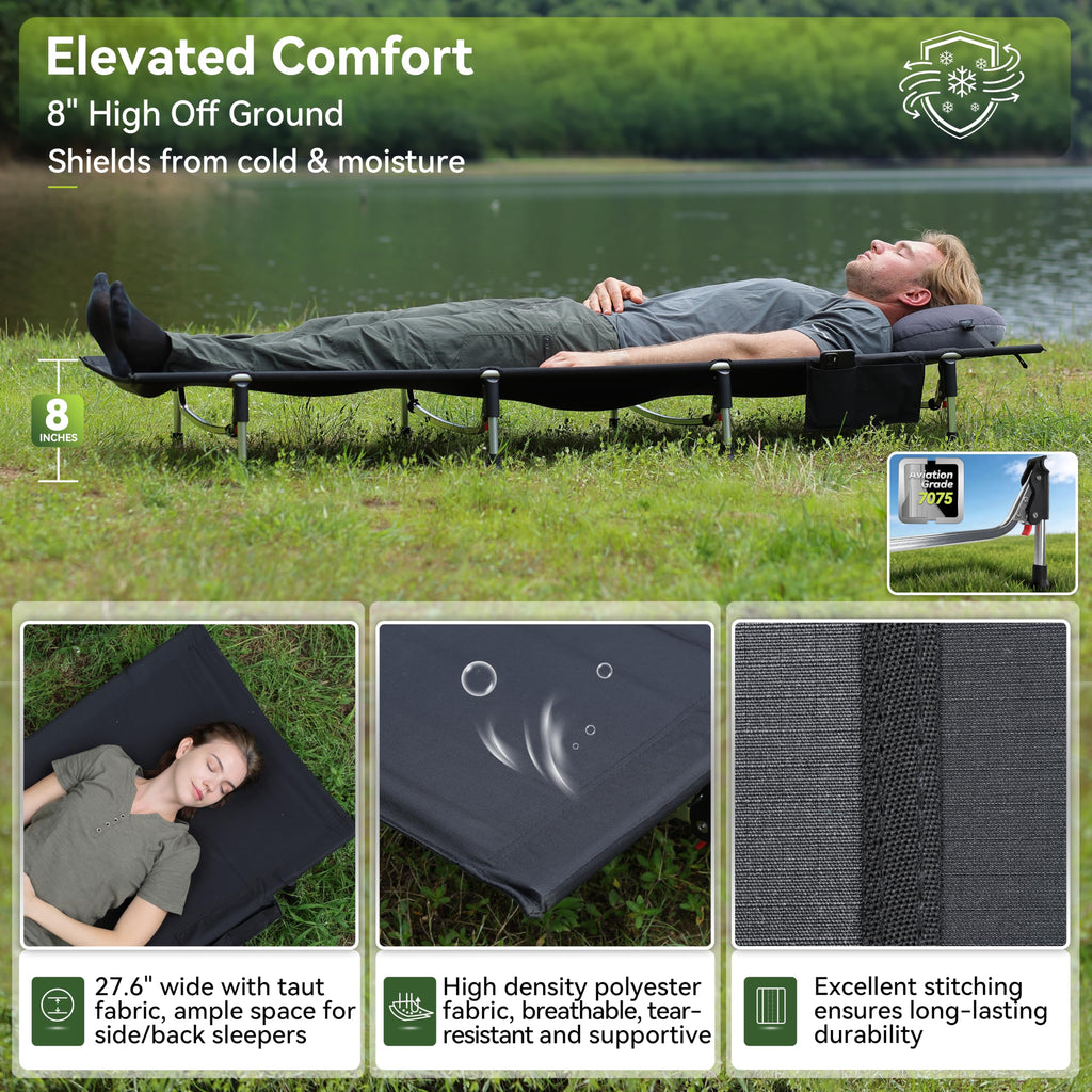 Lightweight Folding Camping Cot Bed Q275